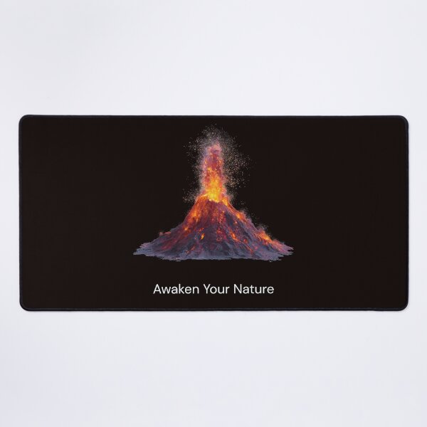 Item preview, Awaken Your Nature Volcano Inner Power Spiritual Design designed and sold by ContigoART.