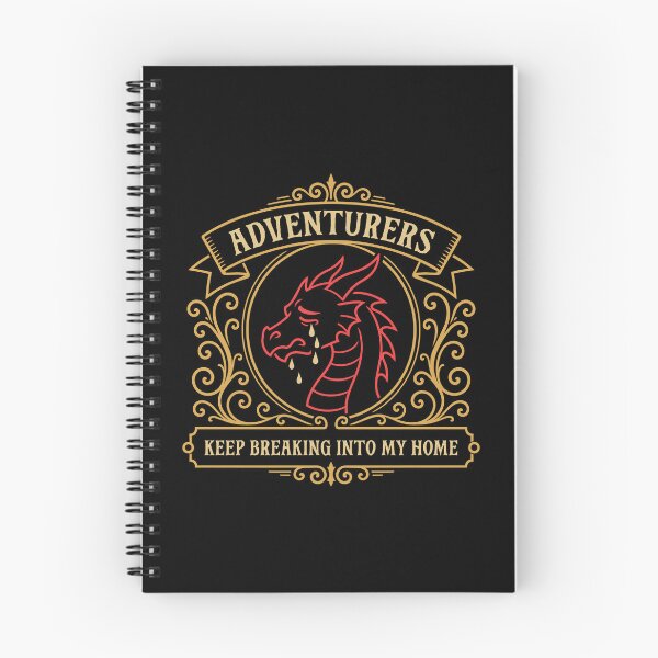 Item preview, Sad Dragon Adventurers Keep Breaking into my Home designed and sold by pixeptional.