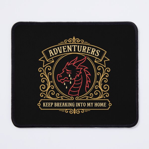 Item preview, Sad Dragon Adventurers Keep Breaking into my Home designed and sold by pixeptional.
