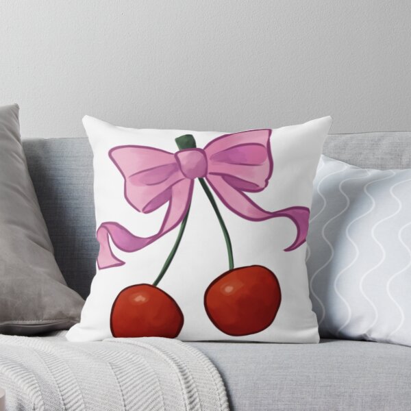 Item preview, Cute cherries with bow designed and sold by maevdraws.