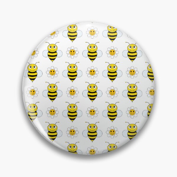 Item preview, Happy bees & daisies designed and sold by Mint + Midnight.