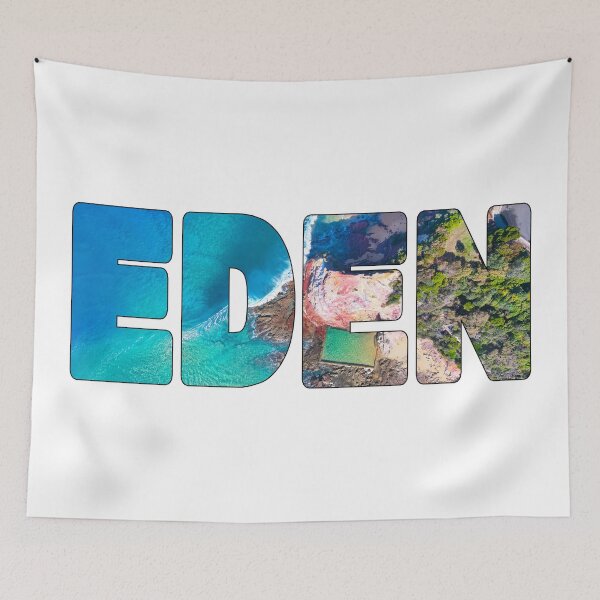 Item preview, EDEN - South Coast New South Wales Aslings Beach Rock Pool Stunning Day designed and sold by Adam Gormley.