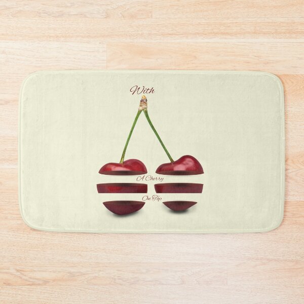 Item preview, Minimalist Sliced Cherry Art designed and sold by ShaderShirts.