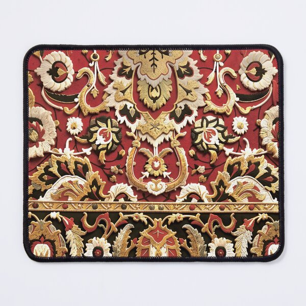 Item preview, Esfahan Persian Rug Fragment Print designed and sold by Vicky Brago-Mitchell®.
