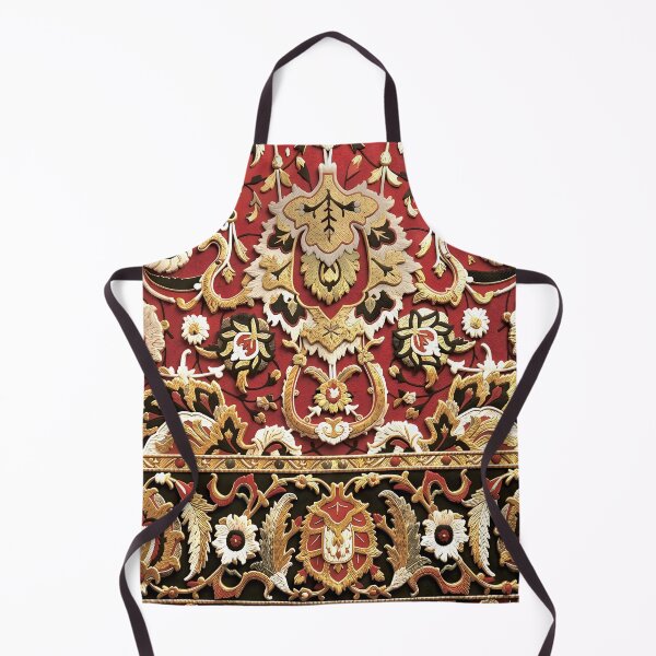 Item preview, Esfahan Persian Rug Fragment Print designed and sold by Vicky Brago-Mitchell®.