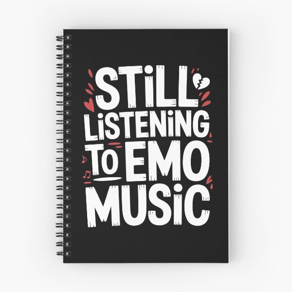 Item preview, Still Listening To Emo Music Emo Fan Gift Emo Nostalgia designed and sold by Say It With Ink.