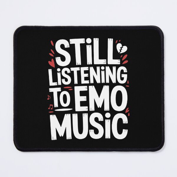 Item preview, Still Listening To Emo Music Emo Fan Gift Emo Nostalgia designed and sold by Say It With Ink.