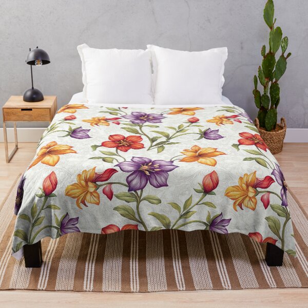 Item preview, Elegant Vintage Floral Botanical Damask Pattern designed and sold by Athena2520.