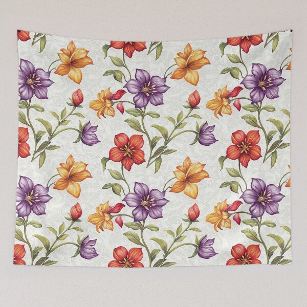 Item preview, Elegant Vintage Floral Botanical Damask Pattern designed and sold by Athena2520.