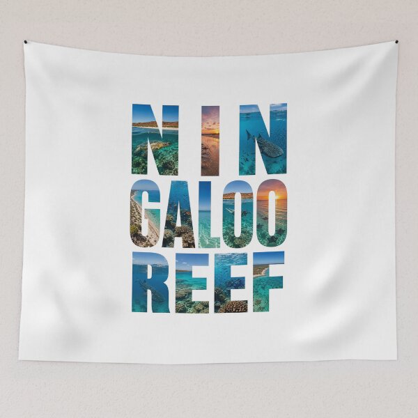 Item preview, Ningaloo Reef Font with images – Fun Text design designed and sold by SLGA-Designs.
