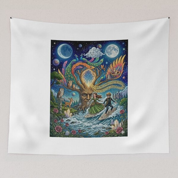Item preview, The Awakening of the Stars and the Human Deed designed and sold by UNIVERSHUMANE.