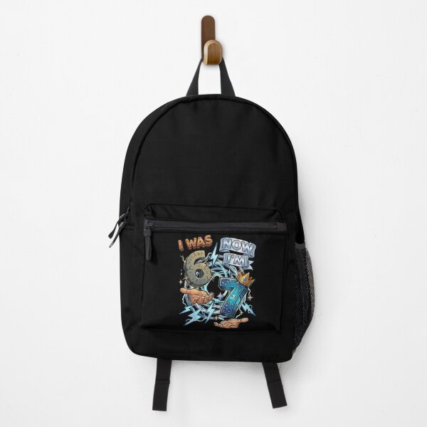 Item preview, I Was 6 Now I Am 7 Magical Level Up 7th Birthday Boy designed and sold by TopKult.