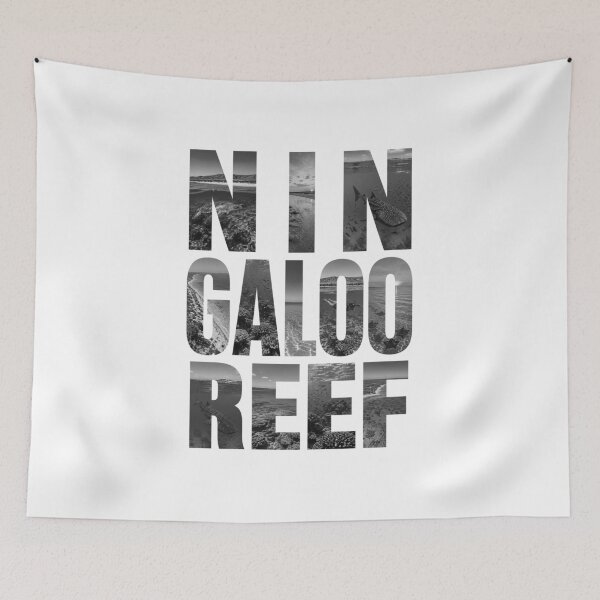Item preview, Ningaloo Reef Font with images – Fun Text design designed and sold by SLGA-Designs.