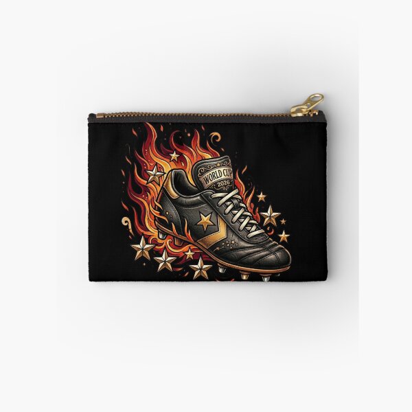 Item preview, Flaming Boot — Neo Traditional Football Illustration World Cup 2026 designed and sold by David Mateo ArtWorks.