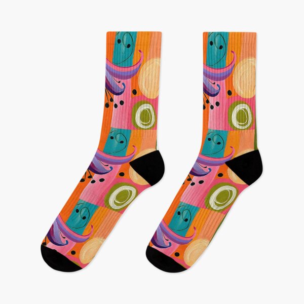 Item preview, Bloom Beyond Form - Abstract Bluebell Petals Unfolding Through Colorful Geometry and Rhythmic Motion designed and sold by OlfactoART Studio.