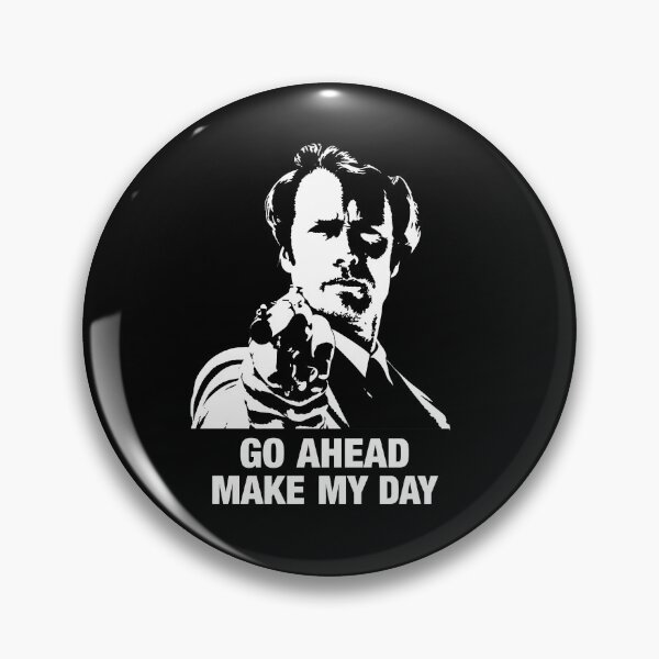 Item preview, Go Ahead Make My Day Dirty Harry Clint Eastwood designed and sold by NoThoughtsCat.