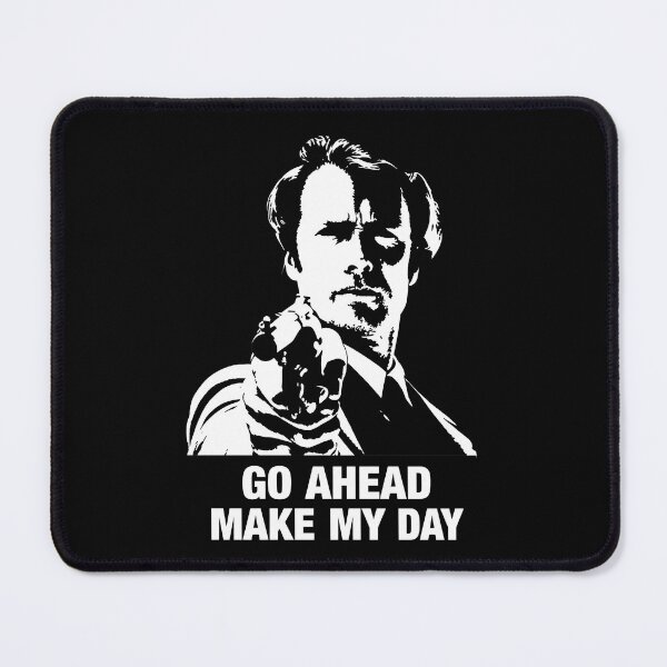 Item preview, Go Ahead Make My Day Dirty Harry Clint Eastwood designed and sold by NoThoughtsCat.