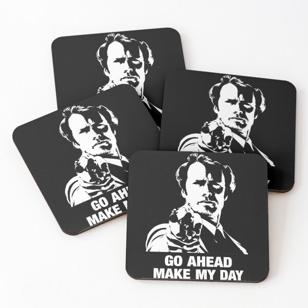 Item preview, Go Ahead Make My Day Dirty Harry Clint Eastwood designed and sold by NoThoughtsCat.