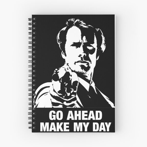 Item preview, Go Ahead Make My Day Dirty Harry Clint Eastwood designed and sold by NoThoughtsCat.
