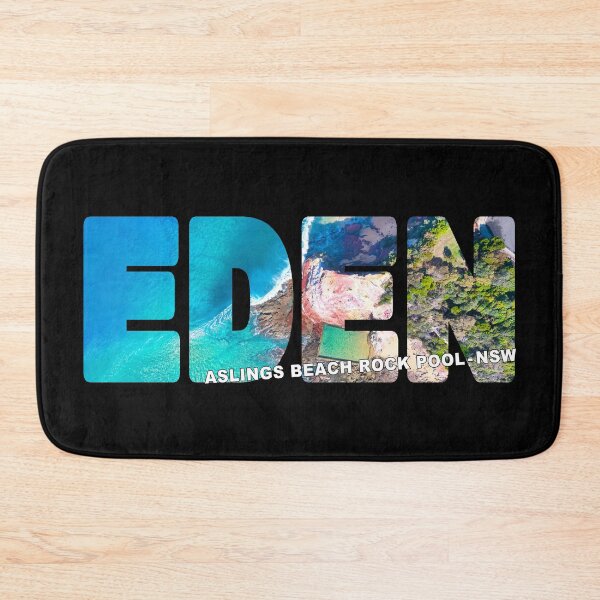 Item preview, EDEN Aslings Beach Rock Pool NSW - South Coast Stunning Sunny Day designed and sold by Adam Gormley.