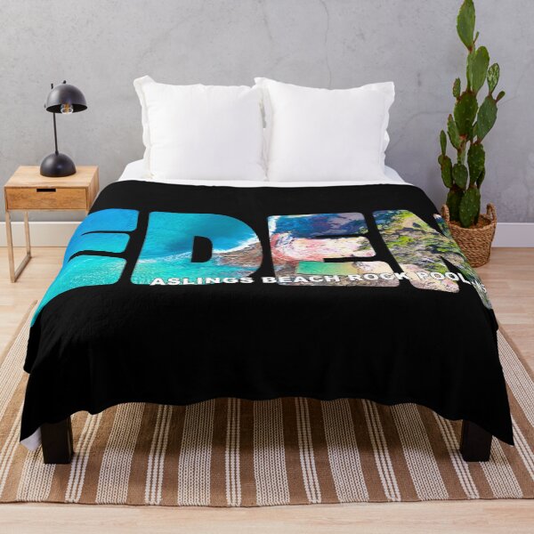 Item preview, EDEN Aslings Beach Rock Pool NSW - South Coast Stunning Sunny Day designed and sold by Adam Gormley.