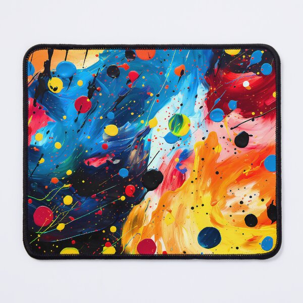 Item preview, Vibrant And Bold Colorful Splatter Paint Abstract Art designed and sold by DEC02.