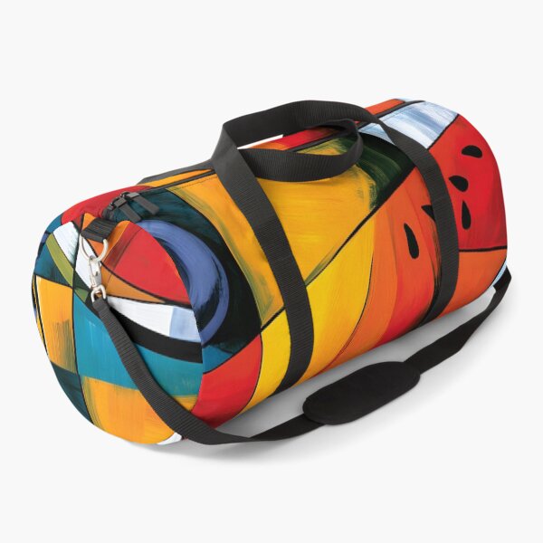 Item preview, Slices of Summer Geometry - Watermelon Reimagined Through Bold Color and Modern Abstract Design designed and sold by OlfactoART Studio.