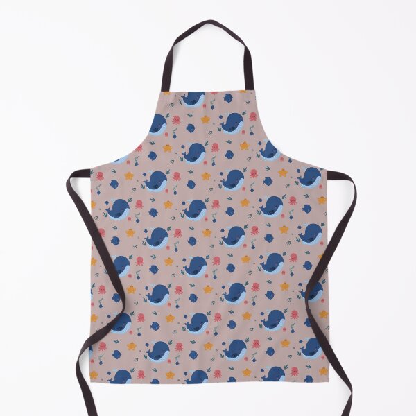 Item preview, Copy of Cute Ocean Friends Pattern – Whales Jellyfish Stars Kids Design designed and sold by 555Design.