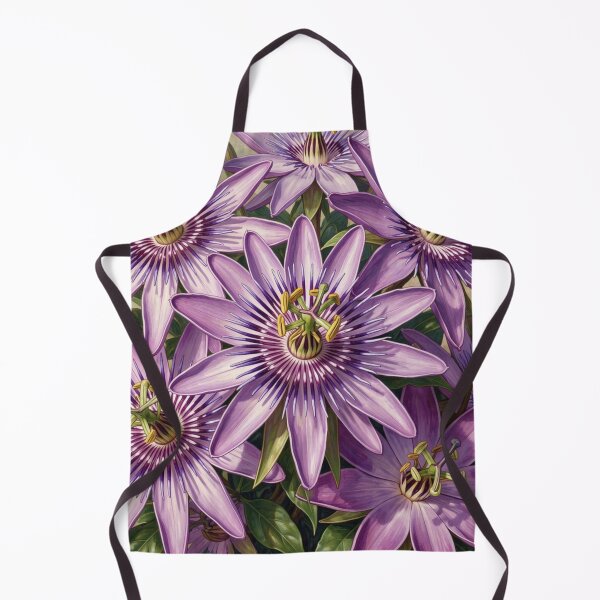 Item preview, Purple Passion Flowers designed and sold by Kirrindy Designs.