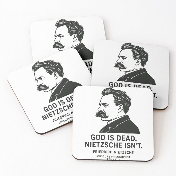 Item preview, Friedrich Nietzsche – Obscure Philosopher Fan Club designed and sold by Grand Illusions.