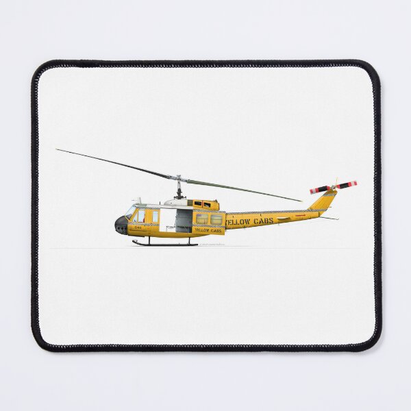 Item preview, BELL 205 - UH-1H IROQUOIS HUEY BATTLEFIELD TAXI designed and sold by Grubby Fingers Aircraft Illustration.