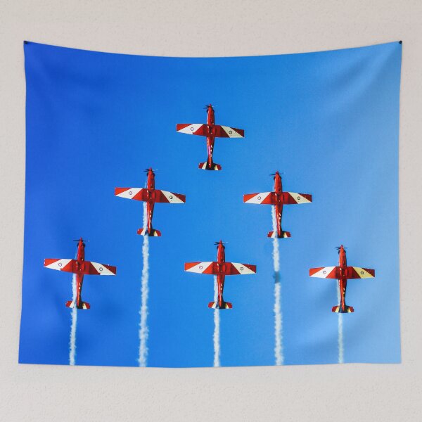 Item preview, RAAF Roulettes Aerobatic Formation Flying – Australian Air Force Art designed and sold by Ross.A.Campbell.