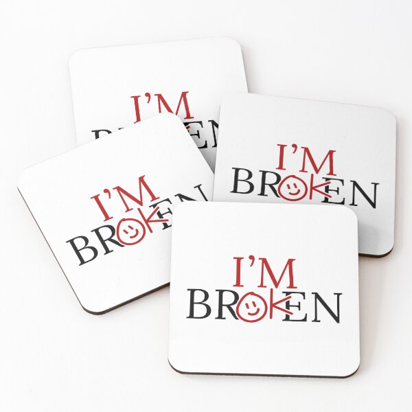 Item preview, I’m Broken But I’m OK Invisible Illness Mental Health designed and sold by Dondonmart.