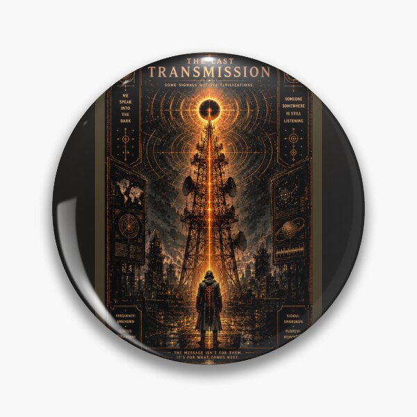 Item preview, THE LAST TRANSMISSION — Sacred Existential Modernism designed and sold by Sanctum Icons.