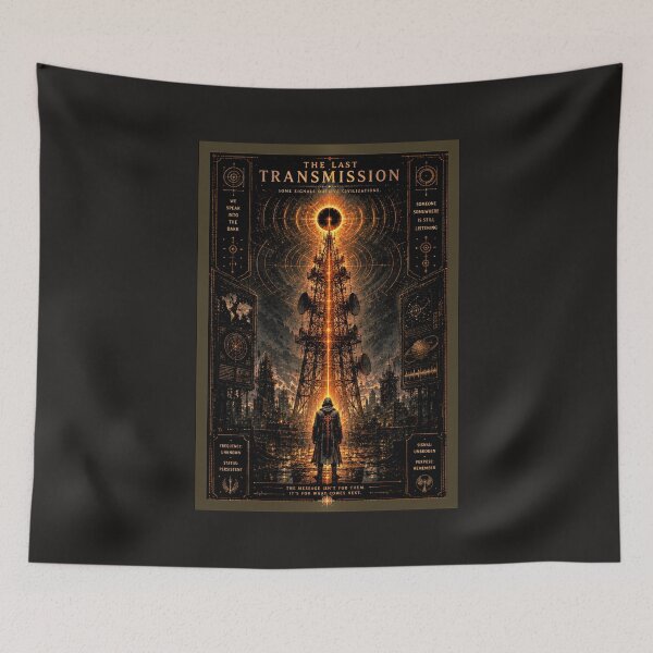 Item preview, THE LAST TRANSMISSION — Sacred Existential Modernism designed and sold by Sanctum Icons.