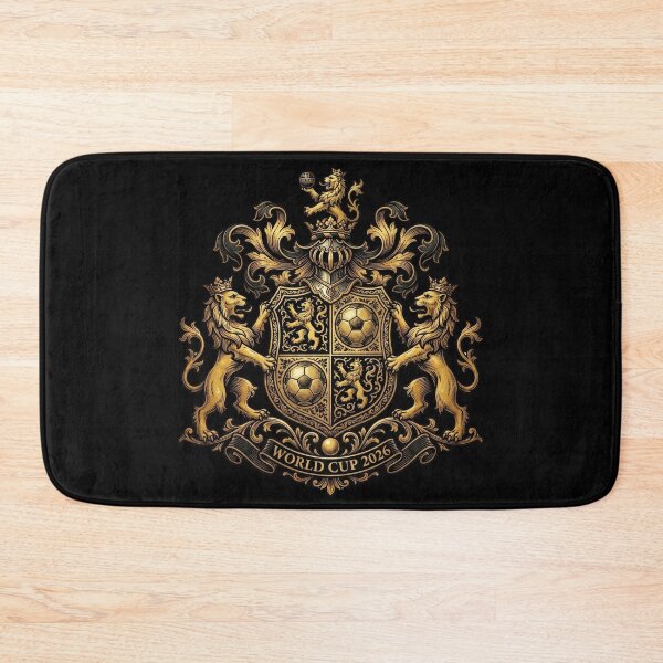 Item preview, Golden Heraldic Crest — Football World Cup 2026 Classic Style designed and sold by David Mateo ArtWorks.
