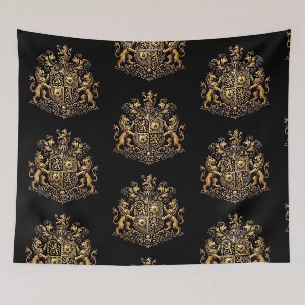 Item preview, Golden Heraldic Crest — Football World Cup 2026 Classic Style designed and sold by David Mateo ArtWorks.