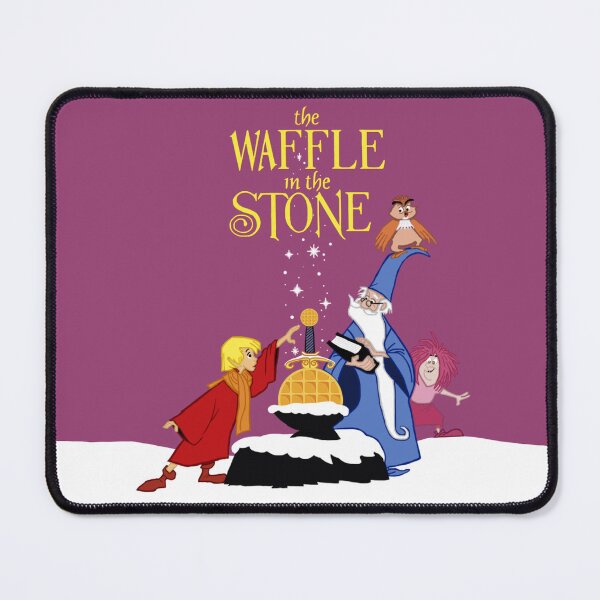 Item preview, The Waffle in the Stone (Parody) designed and sold by quacksondesigns.