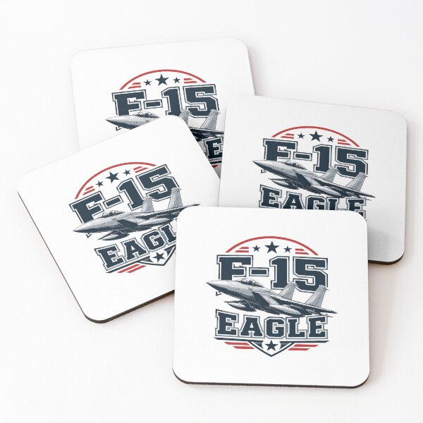 Item preview, F15 Eagle Tactical Fighter Jet Typography Art designed and sold by Combat Skies.