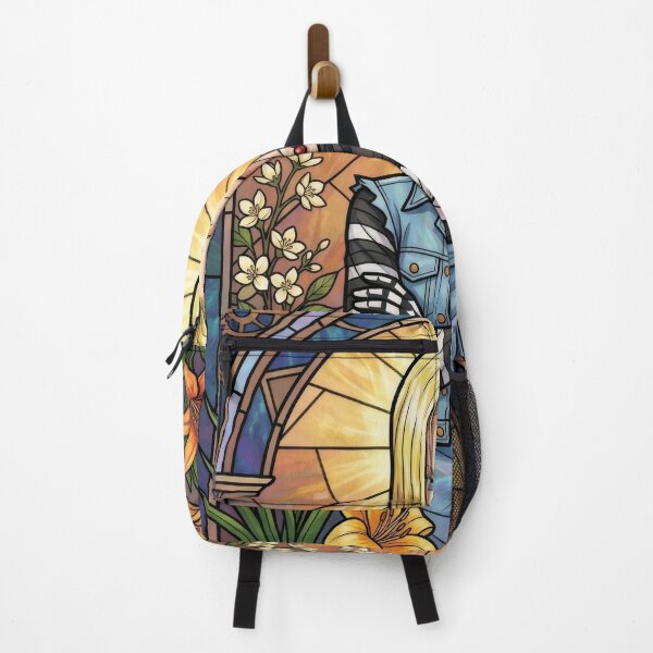 Item preview, Blonde Cyborg Stained Glass designed and sold by Thunderbelts.