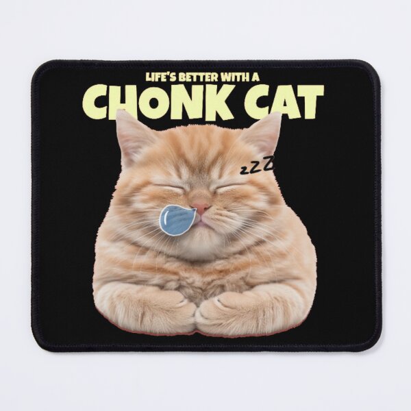 Item preview, Lifes Better With A Chonk Cat Sleeping Orange Tabby designed and sold by GenZFashion000.