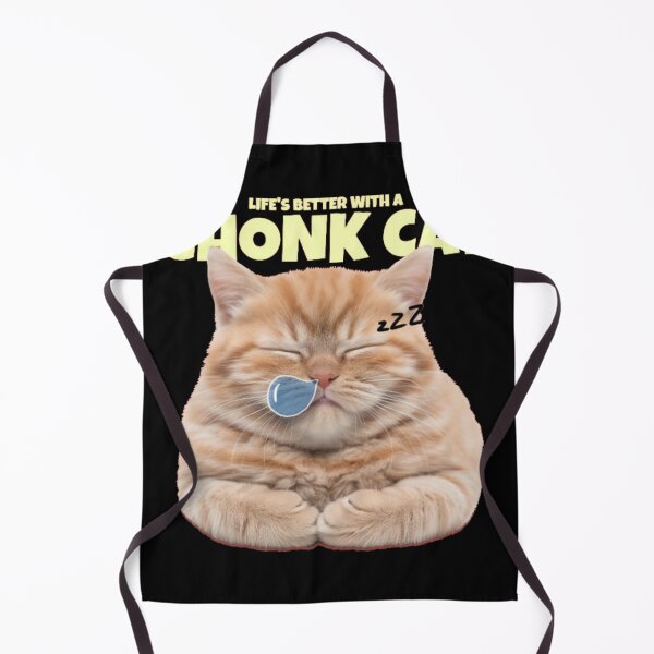 Item preview, Lifes Better With A Chonk Cat Sleeping Orange Tabby designed and sold by GenZFashion000.