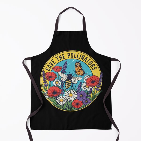 Item preview, Bee and Butterfly - Save the Pollinators designed and sold by PGRprint.
