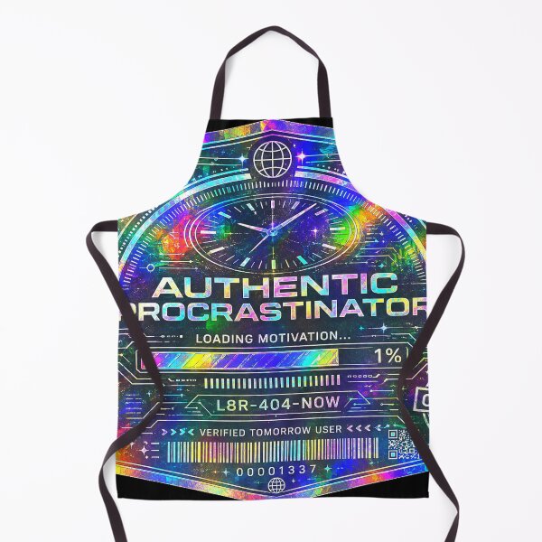 Item preview, Authentic Procrastinator Hologram Certificate designed and sold by Extravanganzza.