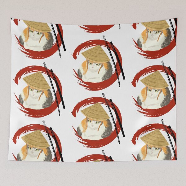 Item preview, Samurai Cat designed and sold by Keirramion.