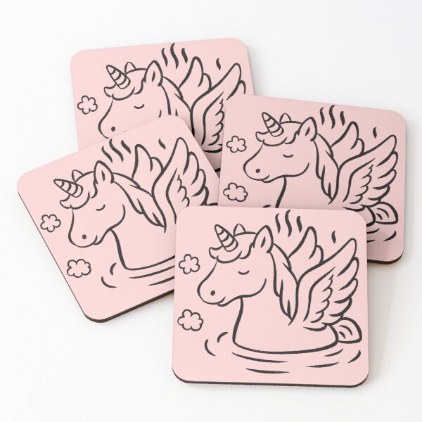 Item preview, Cute Unicorn in a Japanese Onsen designed and sold by Milovidova.