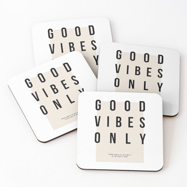 Item preview, Good Vibes Only - Modern Typography Art designed and sold by rakasinatra.