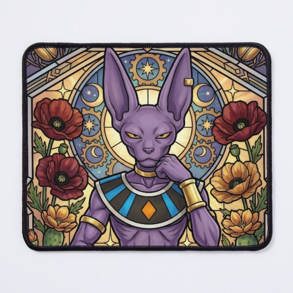 Item preview, Divine Cat Stained Glass designed and sold by Thunderbelts.