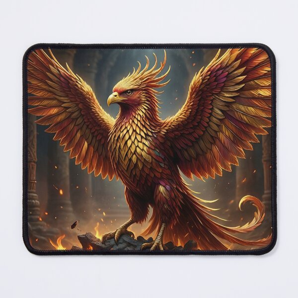 Item preview, The Phoenix Reborn designed and sold by Inkabbmate.