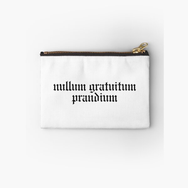 Item preview, nullum gratuitum prandium designed and sold by Serendipity Studios.